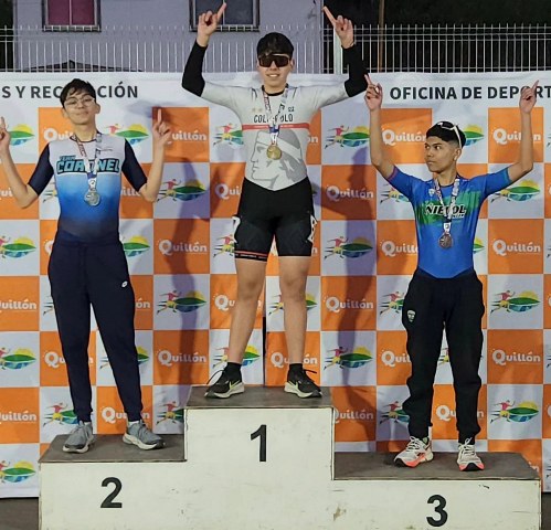 Nicolás obtiene oro en patín carrera